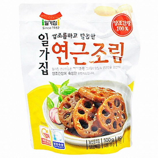 일미농수산 일가집 연근조림 500g (1개)_이미지