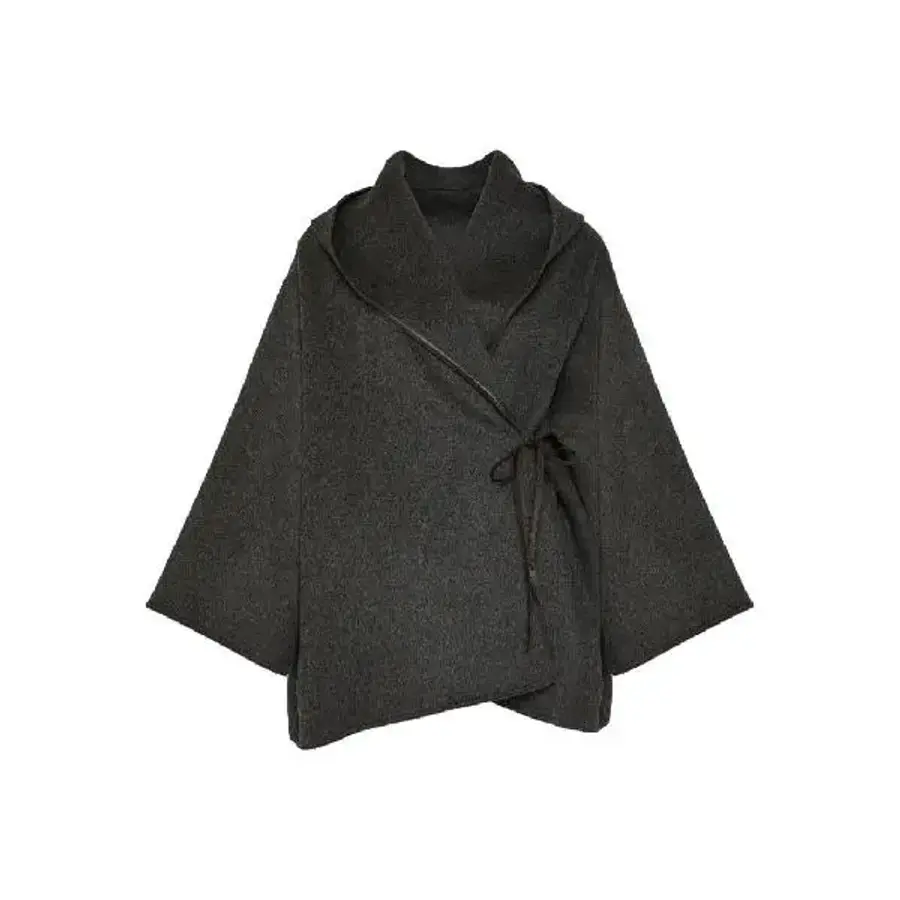 후드 랩 코트 26WYM06076CATL T