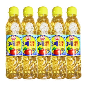 3배 사과식초 500ml 5개 식초