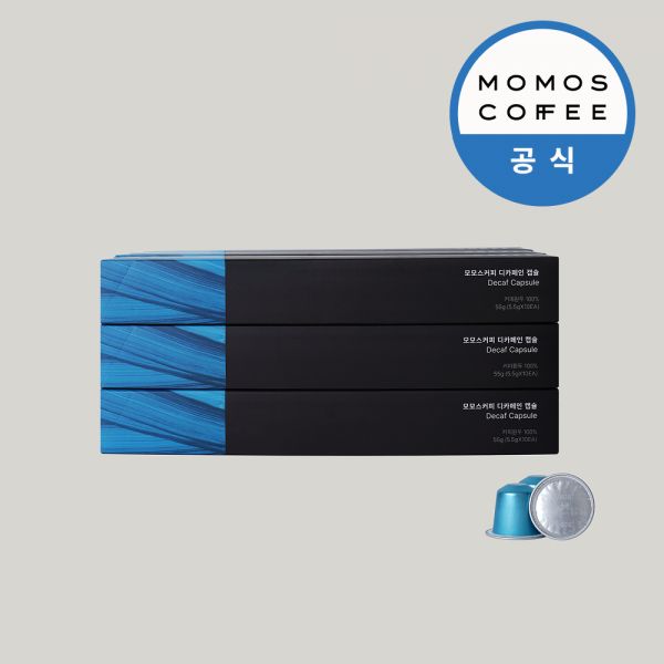 모모스커피 디카페인 (네스프레소 호환) 캡슐커피 10캡슐 (9팩)