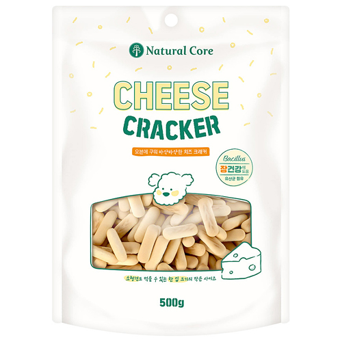네츄럴코어 치즈 크래커 500g (1개)