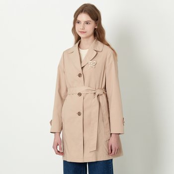 기비 트렌치 하프 코트 브로치 GY26S1FRC2883_이미지