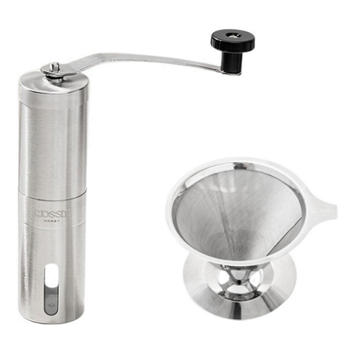 모씨 커피 그라인더 + 드리퍼 세트