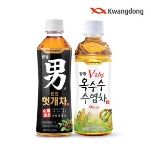 광동제약 옥수수수염차 340ml 20pet + 진한 헛개차 340ml 20pet_이미지