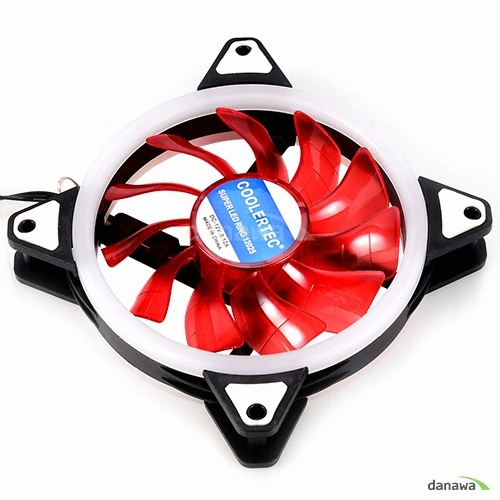 COOLERTEC SUPER LED RING-12025 DUO (레드)_이미지