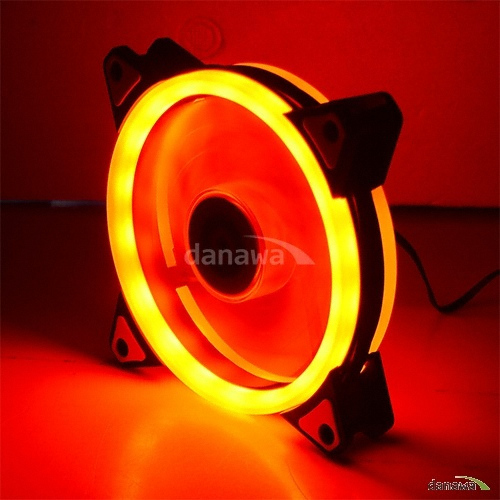 COOLERTEC SUPER LED RING-12025 DUO (레드)_이미지