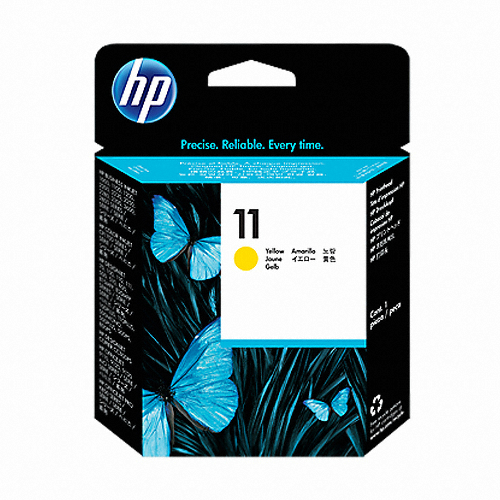 HP 정품 11 (C4813A) 노랑 헤드