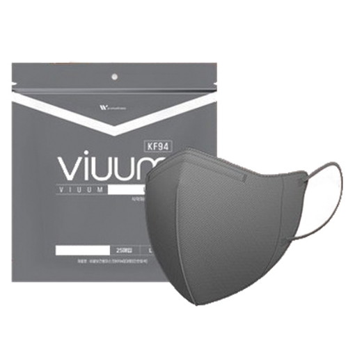 푸름웰니스 비움 보건용 마스크 KF94 중형 그레이