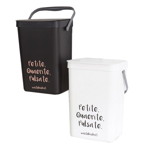 샤바스 핸들 벽걸이 휴지통 10L (1개)_이미지