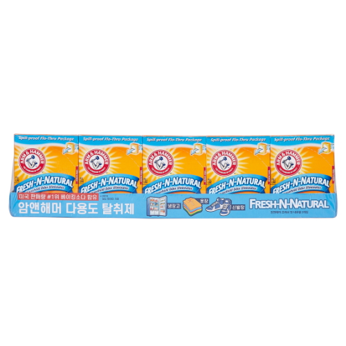 처치&드와이트 암앤해머 냉장고 탈취제 프리지앤프리저 396.8g (5개)