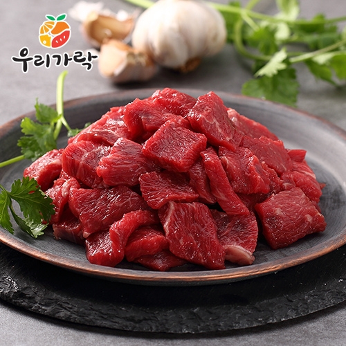 우리가락 미국산 앞다리.설도 500g 국거리용