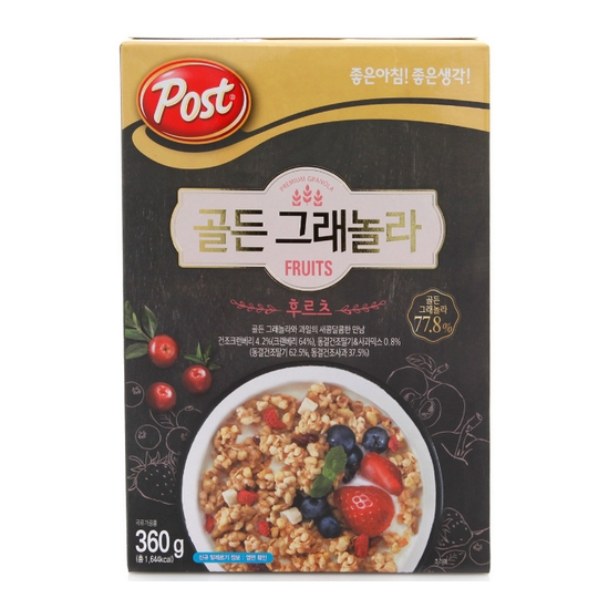동서식품 포스트 골든 그래놀라 후르츠 360g