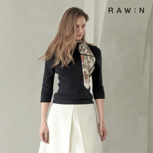 로우앤 여성 울 레이온 홀가먼트 풀오버 3종_이미지