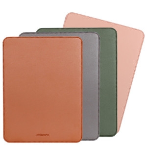 인트존 INTC-L100X 13형 크래프트 가죽 노트북 파우치_이미지