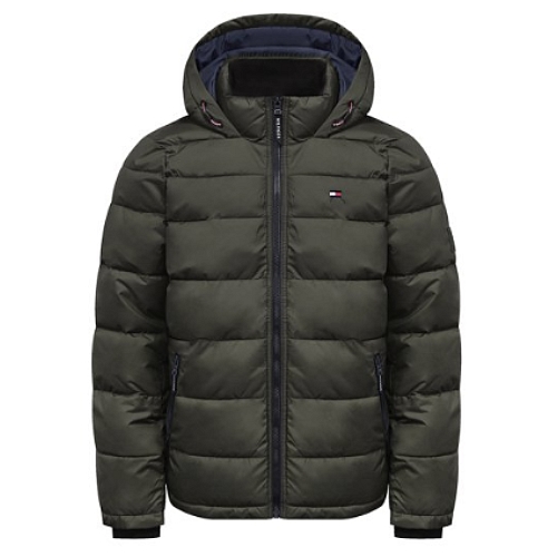 타미힐피거 퍼포먼스 푸퍼 후드 패딩 재킷 점퍼 158AN508 (OLV, 올리브)_이미지