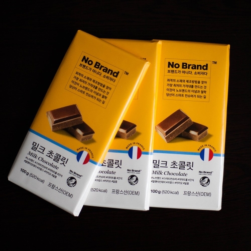 이마트 노브랜드 밀크 초콜릿 100g 3개 100g_이미지