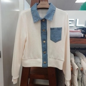 멜로디가든 HC073296셔츠형면가디건M4S2C108