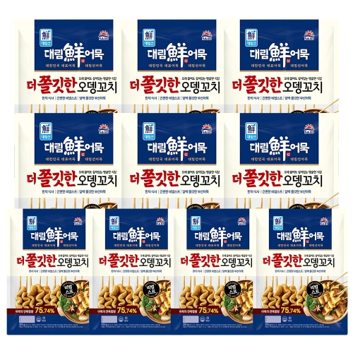 사조대림 대림선 더 쫄깃한 오뎅꼬치 324g [10개]