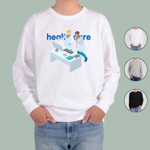 맨투맨 전색상 원격진료 헬스케어 건강 HEALTH42