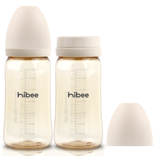 하이비 PPSU 에잇벤트 젖병 270ml (노꼭지) (2개)_이미지