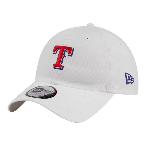 뉴에라 텍사스 레인저스 립스탑 캐주얼 클래식 어드저스터블 햇 모자 화이트 11352564