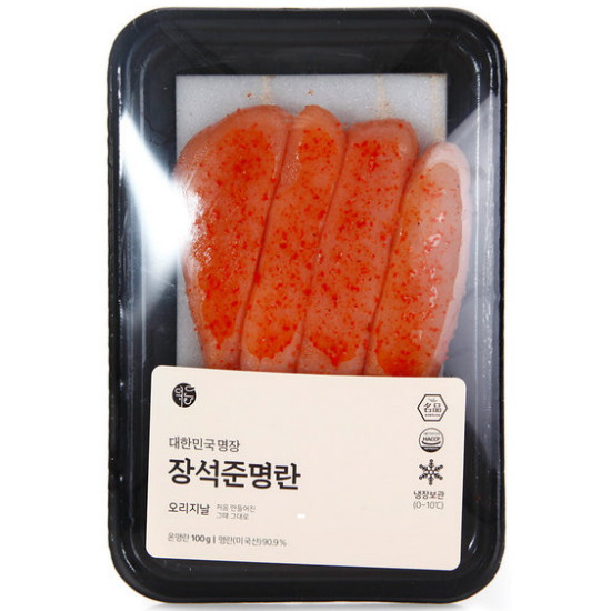 덕화푸드 덕화명란 대한민국명장 장석준명란 오리지날 100g (1개)_이미지