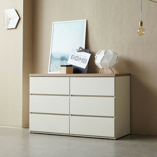 데코라인 픽스 3단 서랍장 1200