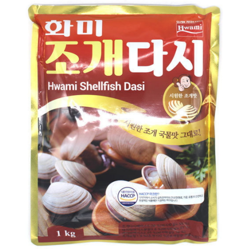  화미 조개 다시 1kg [10개]