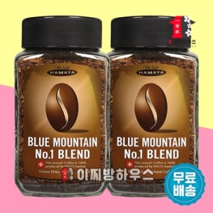 블루마운틴 커피 100gx2병 세계3대커피 동결건조 스페셜티커피 커피구독 무가당 아라비카 일본커피