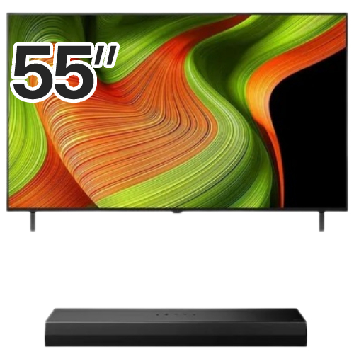 LG전자 올레드 AI OLED55B5KNA (스탠드+사운드바, SQC1)_이미지