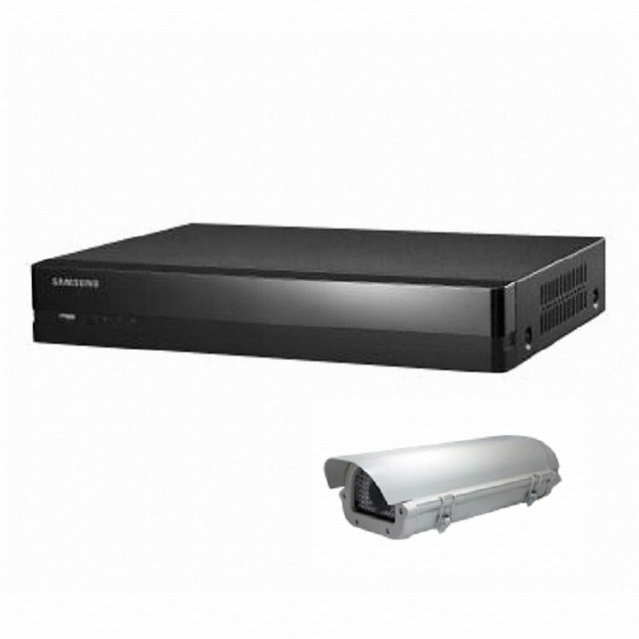 한화비전 SRD-445 + HS-E60QIR 패키지 (녹화기+카메라 4개)_이미지
