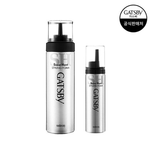  갸스비 슈퍼하드 스타일링 폼 185ml+65ml