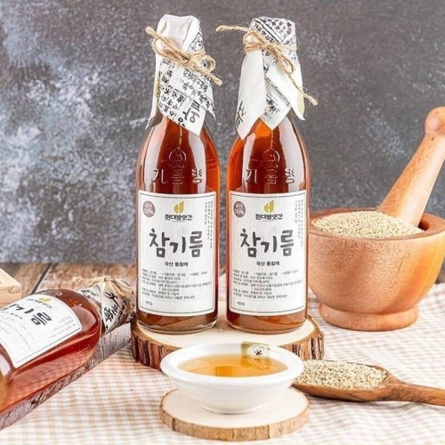 문경현대방앗간 참기름 350ml (2개)_이미지