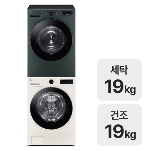 LG전자 트롬 오브제컬렉션 FG19EN + RG19GN_이미지