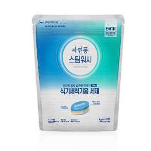 LG생활건강 자연퐁 스팀워시 식기세척기용 55입 550g (4개)_이미지