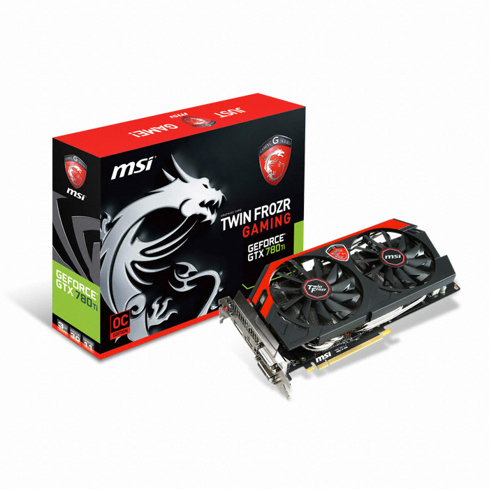 MSI 지포스 GTX780 Ti OC D5 3GB 트윈 프로져 4 게이밍 반석전자