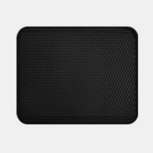 엠디클러스터 톰스패밀리 고양이 벌집 모래매트 블랙