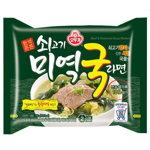 오뚜기 쇠고기 미역국 라면 115g이미지입니다. 누르면 해당 게시물로 새창이동합니다.