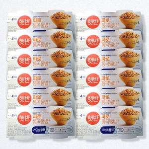 CJ제일제당 햇반 라이스플랜 파로 통곡물밥 190g (48개)