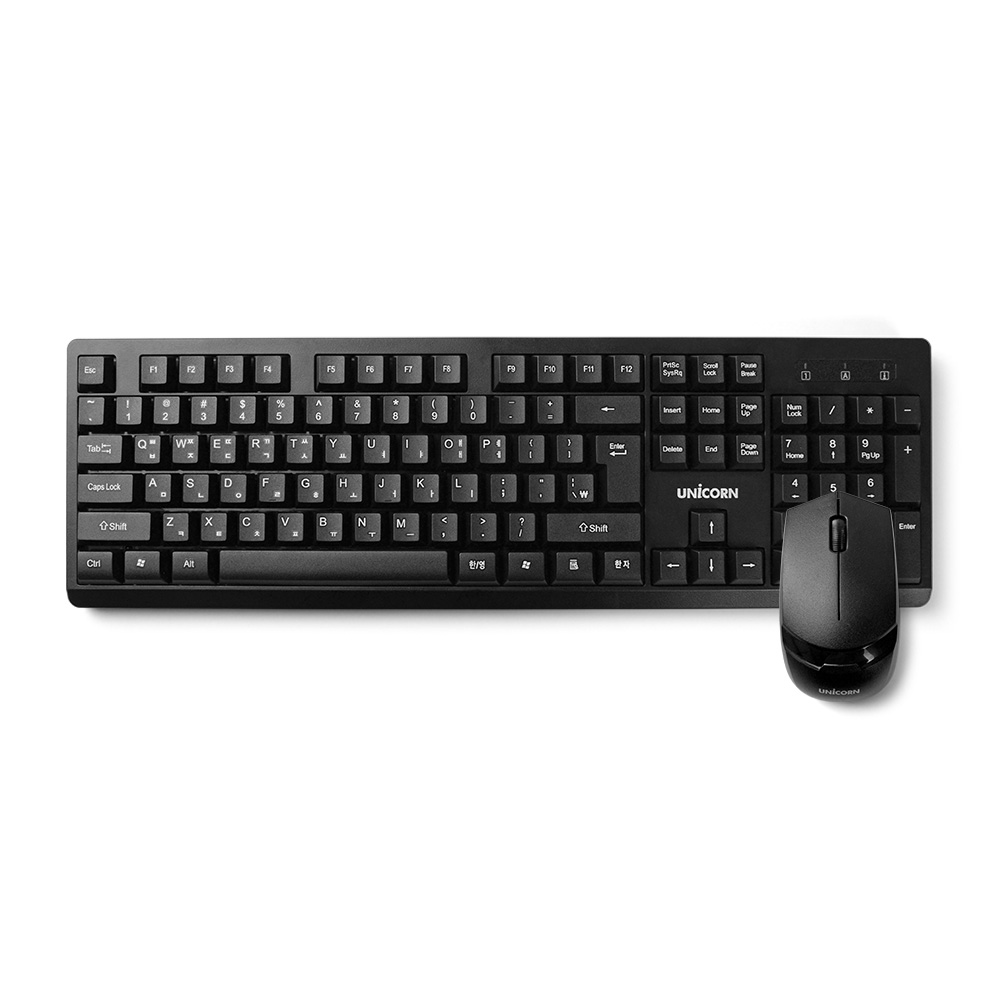 서진네트웍스 UNICORN BK-3000S 무선 키보드 마우스 세트이미지입니다. 누르면 해당 게시물로 새창이동합니다.