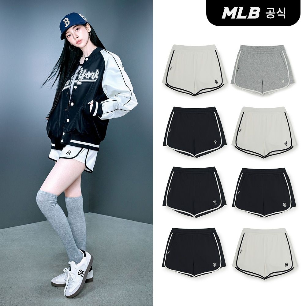 스타필드 안성 여성 베이직 스몰로고 러닝 돌핀 팬츠 3FSPB0263