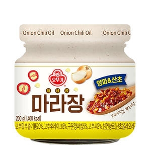 오뚜기 마라장 양파 산초 200g이미지입니다. 누르면 해당 게시물로 새창이동합니다.