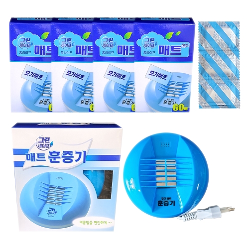 일명제약 그린세이프 매트 훈증기 (4개)_이미지