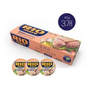 Bolton Alimentari S.P.A 리오마레 올리브오일 참치 80g (3개)_이미지