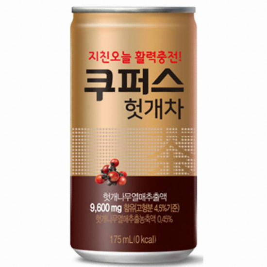 팔도 쿠퍼스 헛개차 175ml x 60캔 2박스