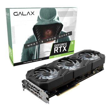 갤럭시 GALAX 지포스 <b>RTX</b> <b>3070</b> <b>Ti</b> EX GAMER BLACK OC D6X 8GB