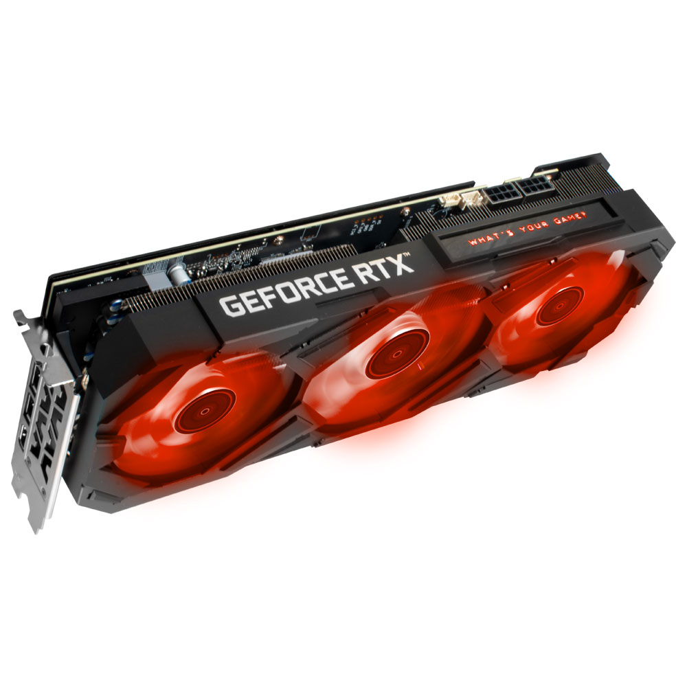 갤럭시 GALAX 지포스 RTX 3070 Ti EX GAMER BLACK OC D6X 8GB_이미지
