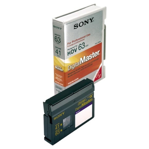 SONY PHDVM-63DM DVCAM 63분 DV테이프 (3개)_이미지