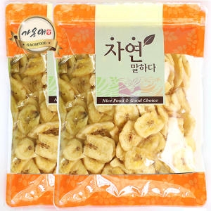 가온애 바나나칩 2개 1kg_이미지