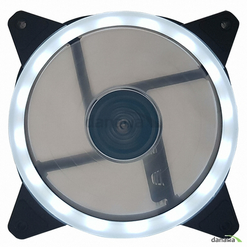COOLERTEC USB 12025 LED RING (화이트)